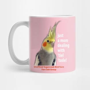 Cockatiel 1 - white type Mug